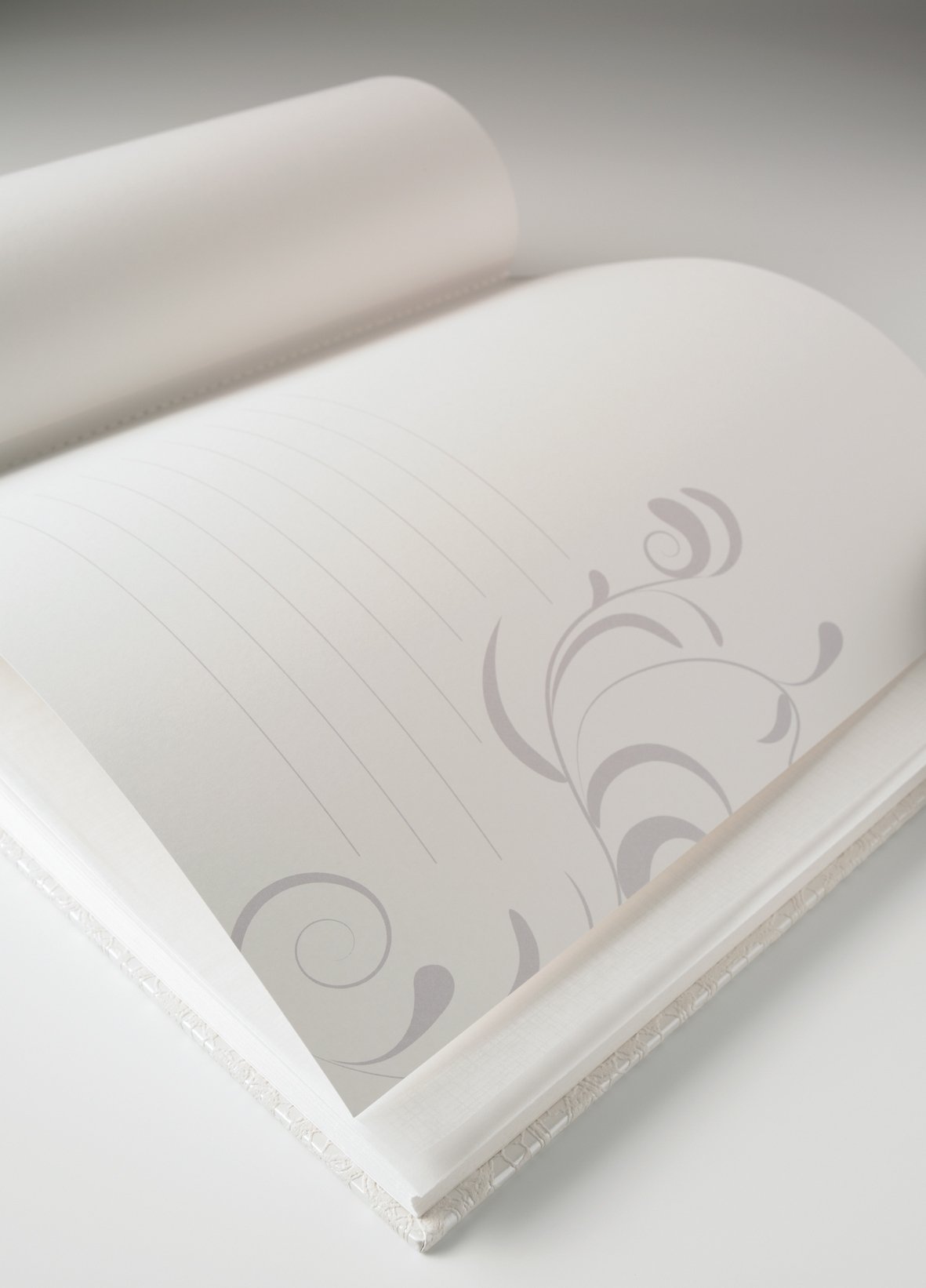 Walther Design Music US-107 album mariage argent 28x30,5 cm blanc