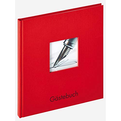 walther design Fun GB-205-R livre d’or rouge 23x25 cm