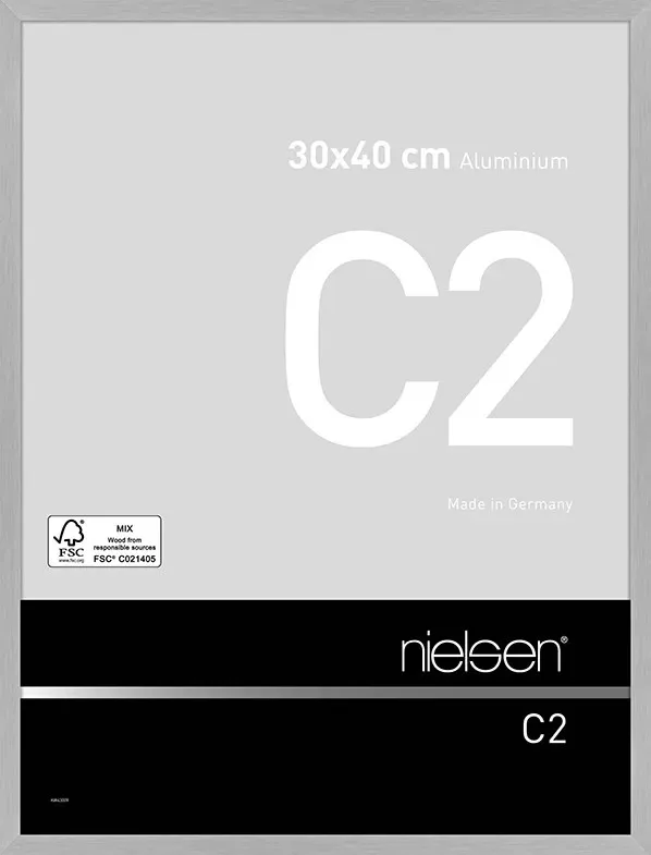 Nielsen Design C2 cadre photo aluminium profil plat