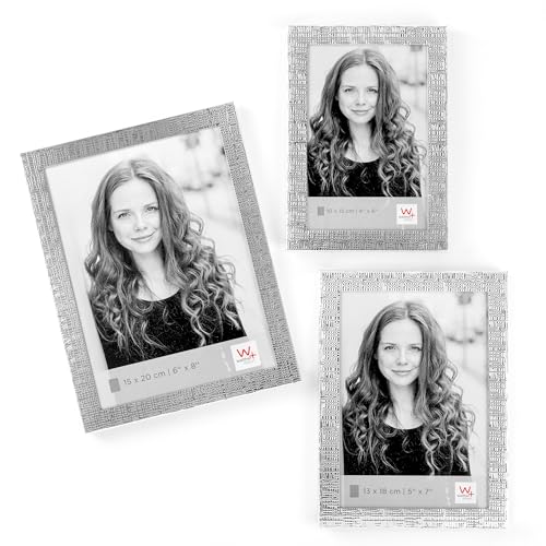 walther design Mirja AB318S cadre portrait alu argenté 13x18 cm