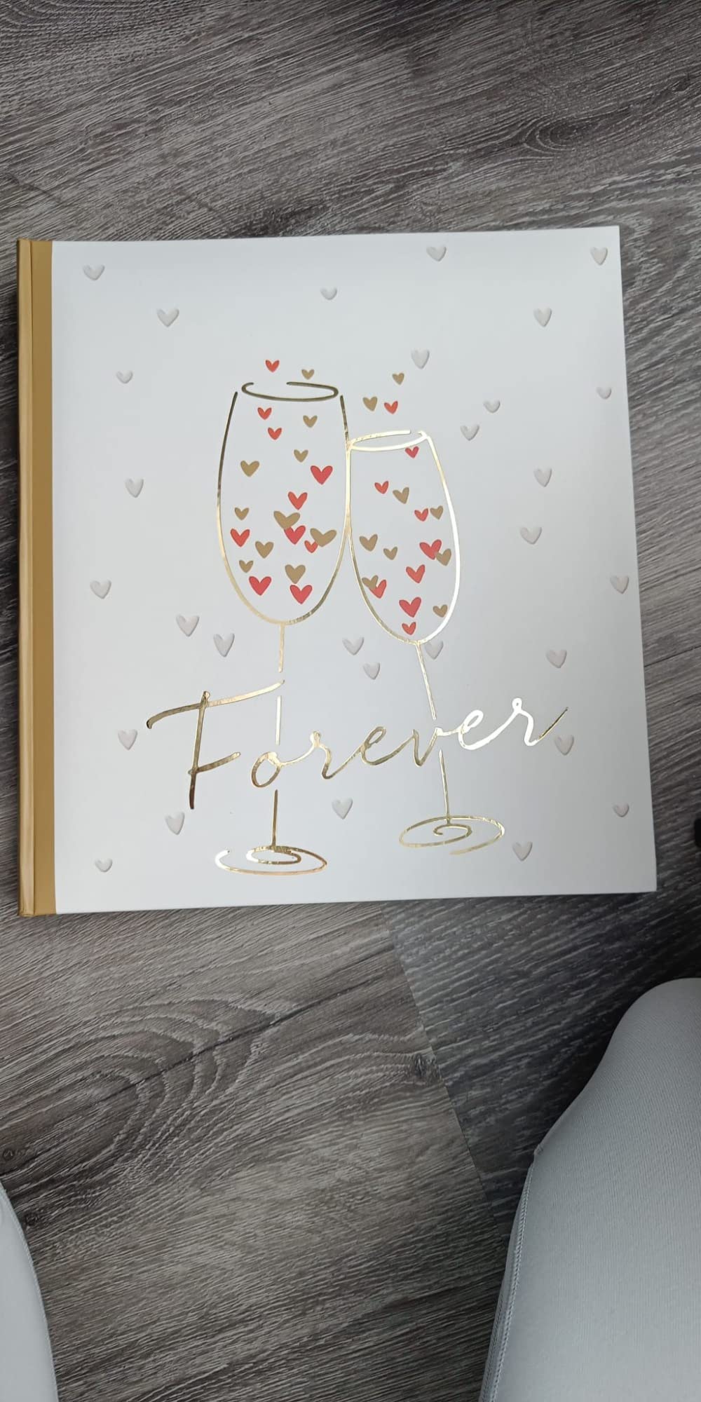 walther design Cheers UH-162 album mariage 28x30 cœurs