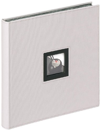 walther design FA-209-B album photo noir 26x26 cm lin