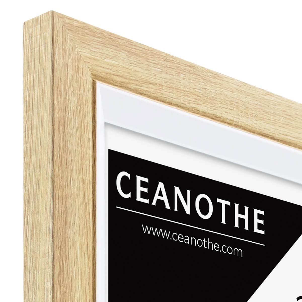 Ceanothe Actual cadre photo 20x30 cm A4 brut blanc incassable