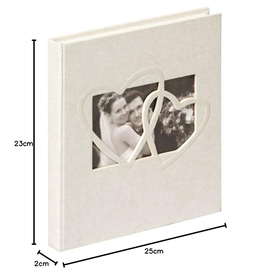 walther design GB-123 livre d'or mariage 23x25 cm blanc