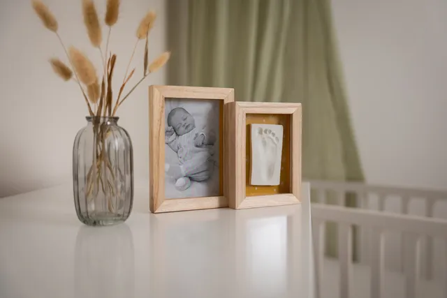 Petit Artichaut Duo Frame Daisy Ochre cadre photo ocre