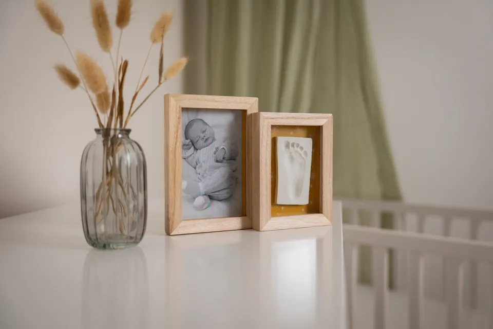 Petit Artichaut Duo Frame Daisy Ochre cadre photo ocre