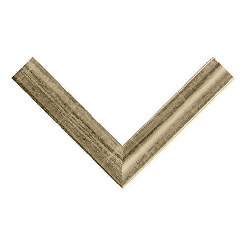 FRAMO Trend 35 miroir mural 30x35 cm feuille argentée