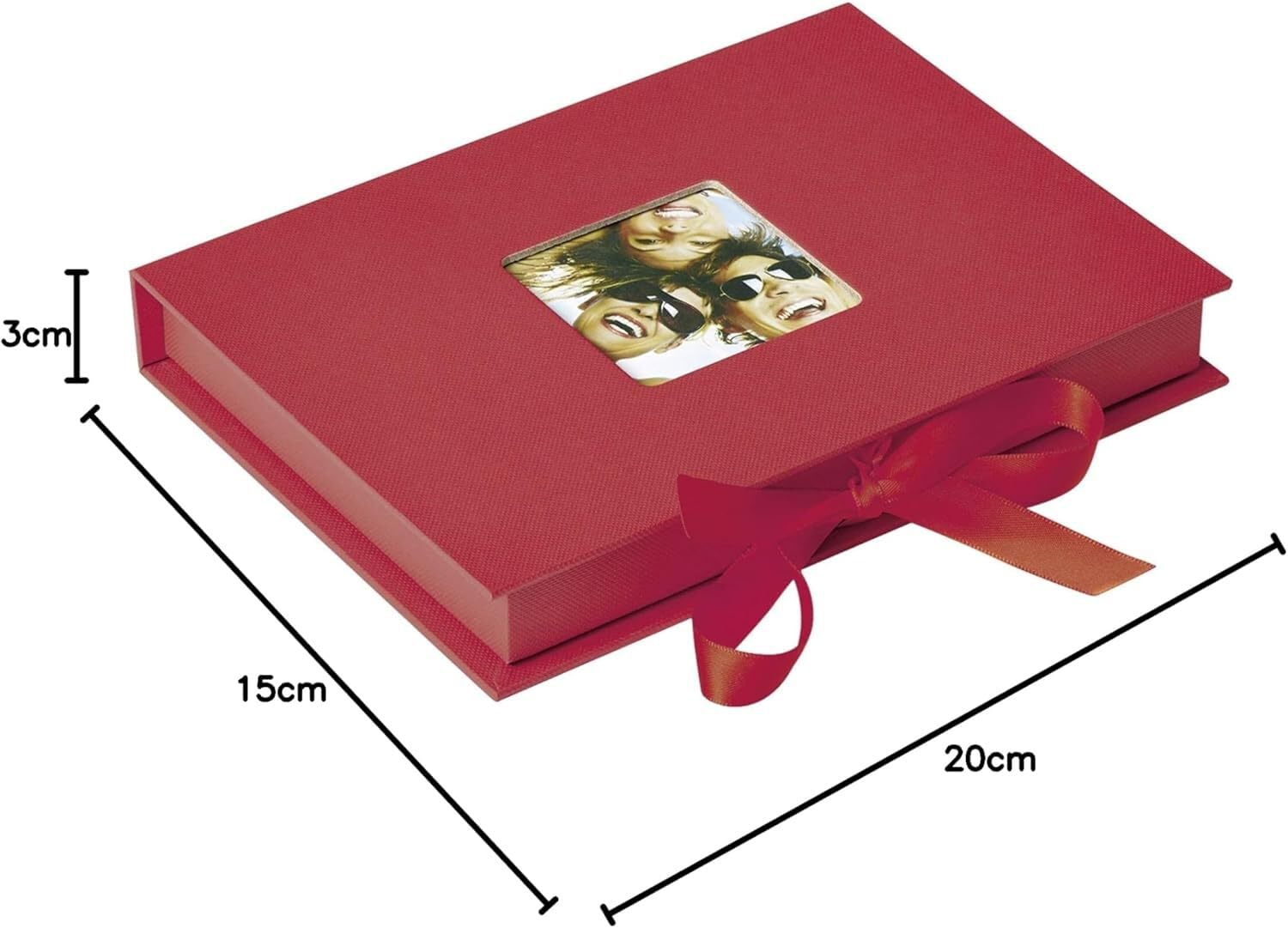 walther design Fun FB-112-R boîte photos 700 rouge