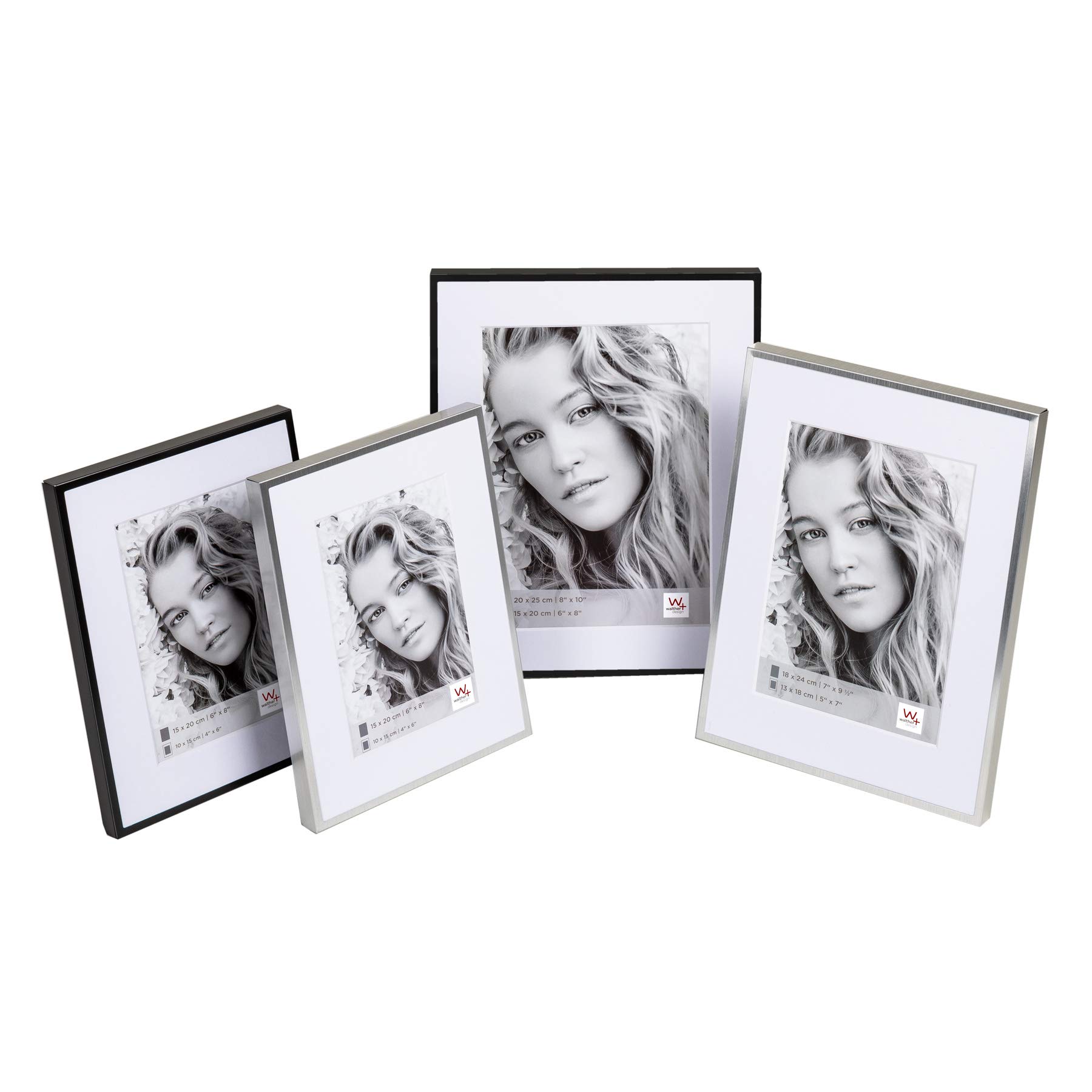walther design Yuliya RN520S cadre photo 15x20 argent
