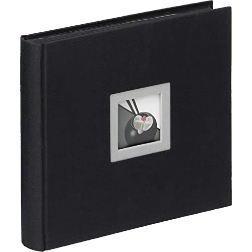 walther design FA-209-B album photo noir 26x26 cm lin