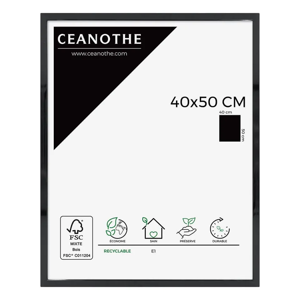 Ceanothe Brio 23512 River cadre photo 10x15 cm noir laqué