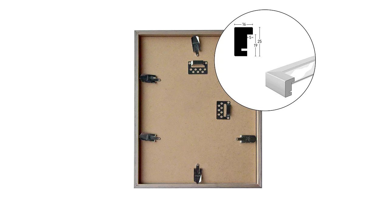 Nielsen Design Quadrum cadre photo bois