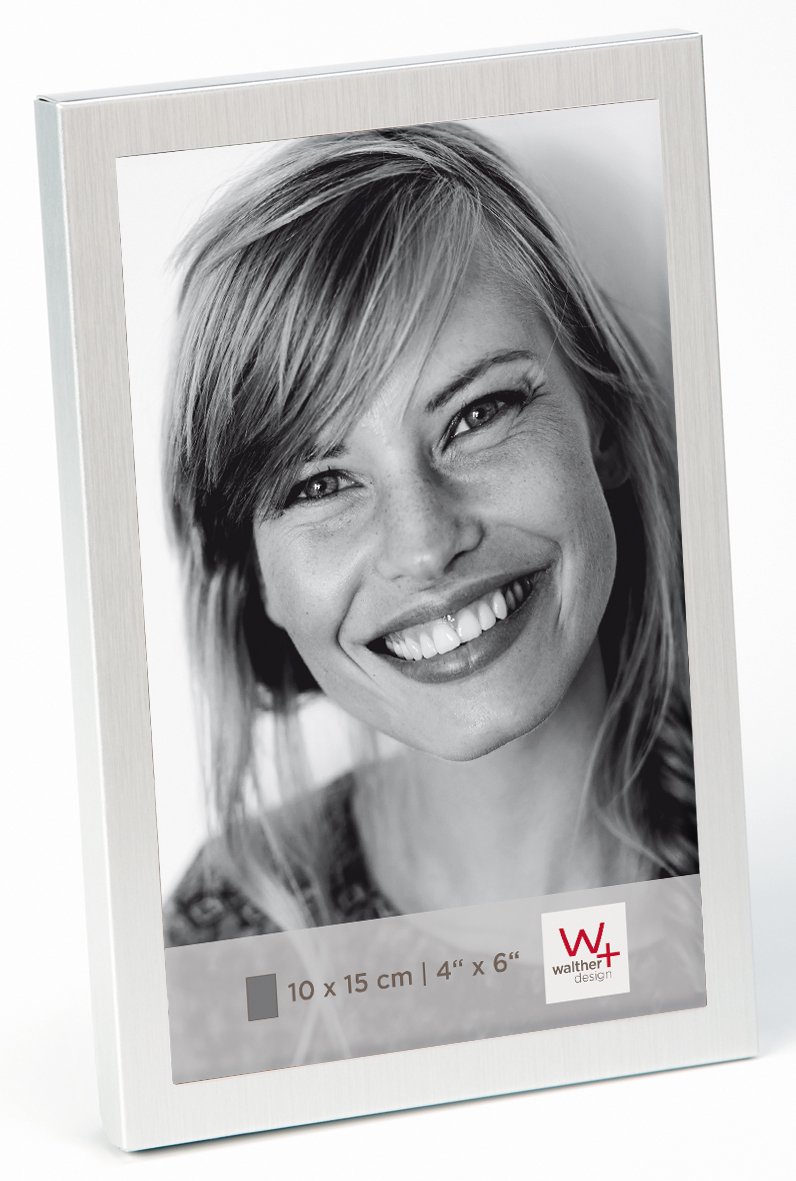walther design Karla BT318T cadre photo argent 13x18 cm métal