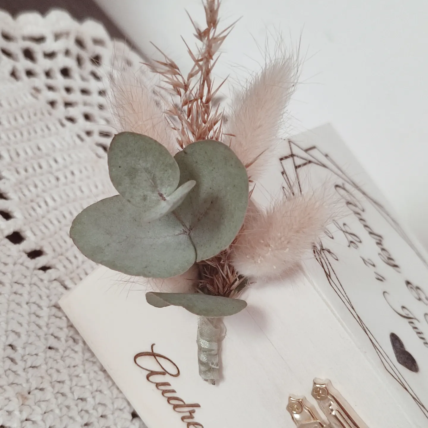 Creat’Angel Arbre de vie livre d’or bois 35 cm 80 feuilles