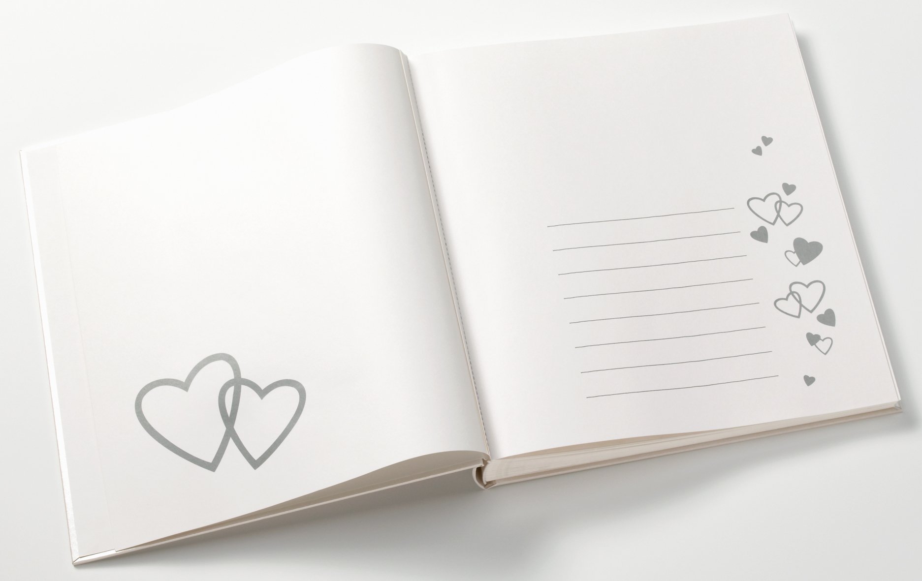 Walther Design Ti Amo UH-122 album mariage blanc lin 28x30,5