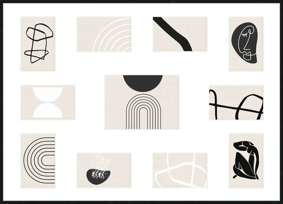 Nielsen Design Pixel cadre photo multivues collage