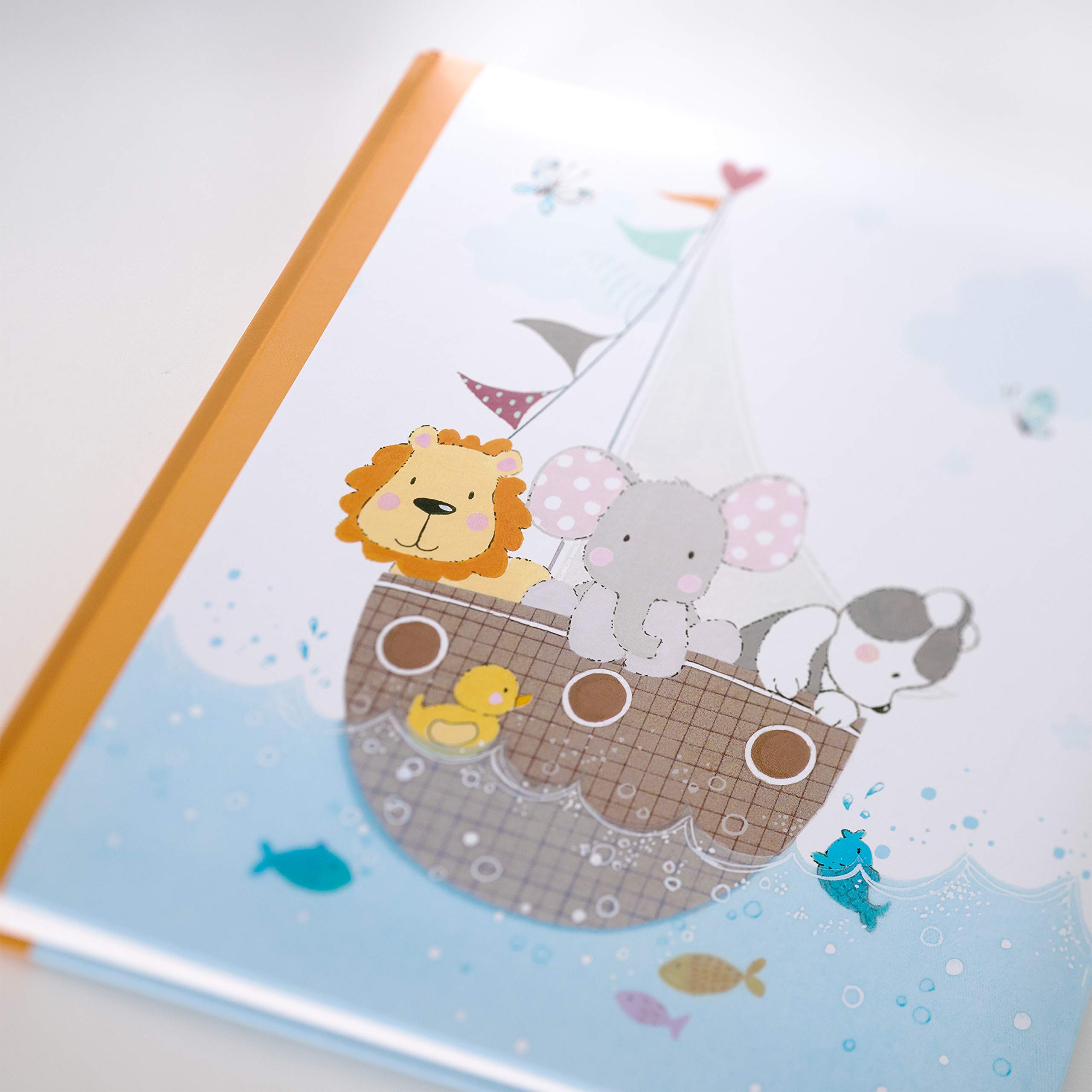 walther design Baby By my side UK-277-O album photo bébé orange