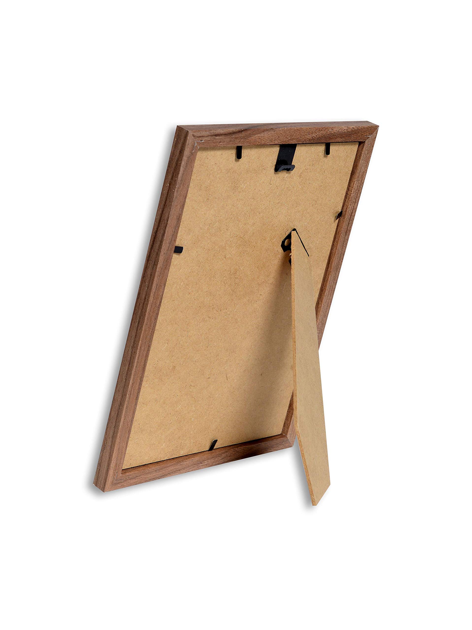Victor Klee cadre photo 15x21 cm marron bois moderne