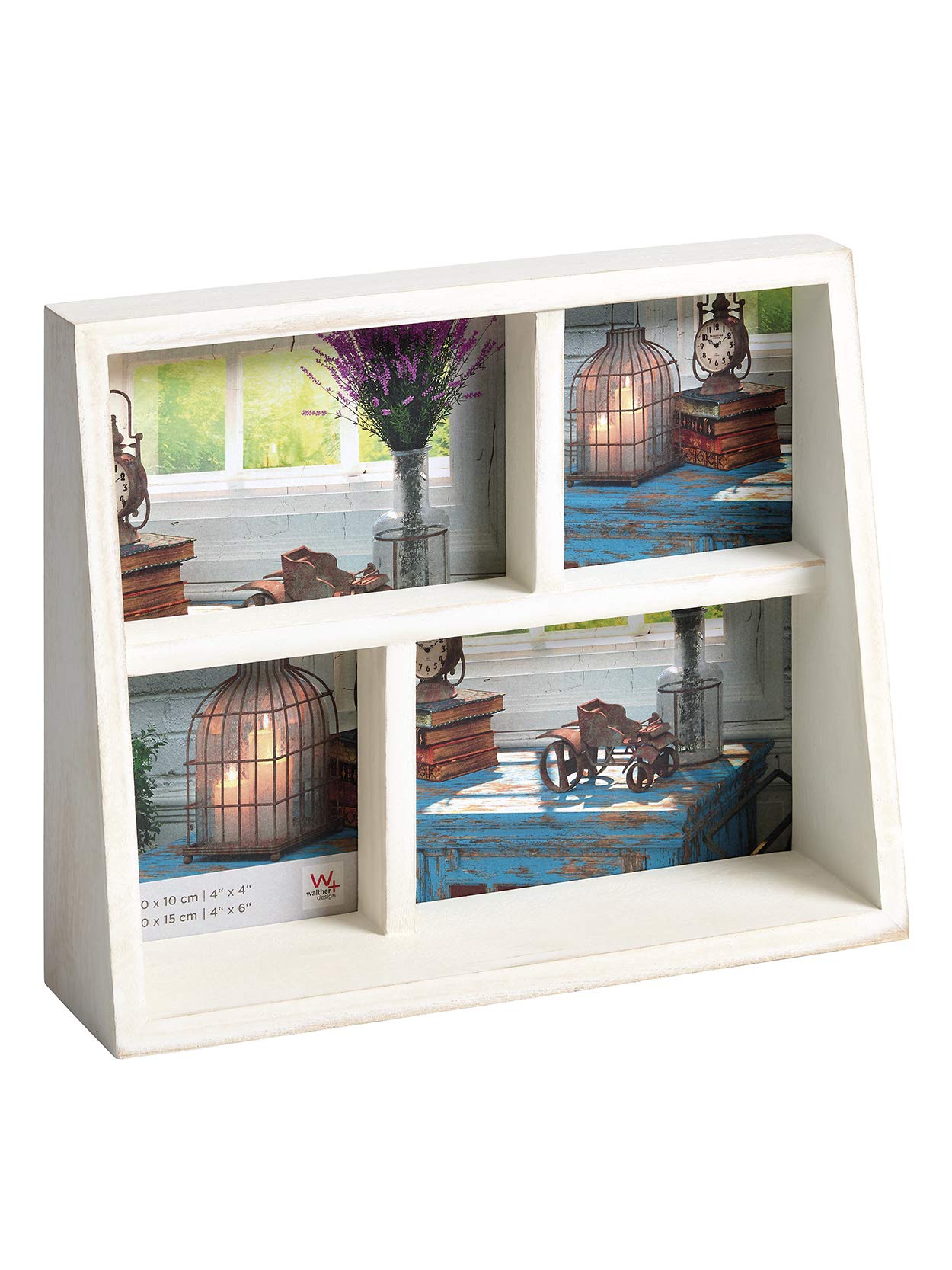 walther design Rustic SN315D cadre galerie gris 3x10x15 cm