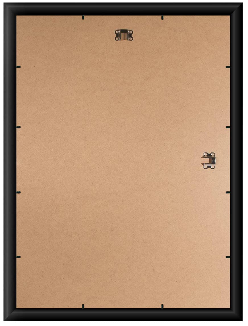 FRAMO 35 mm cadre photo bois 50x60 cm noir mat