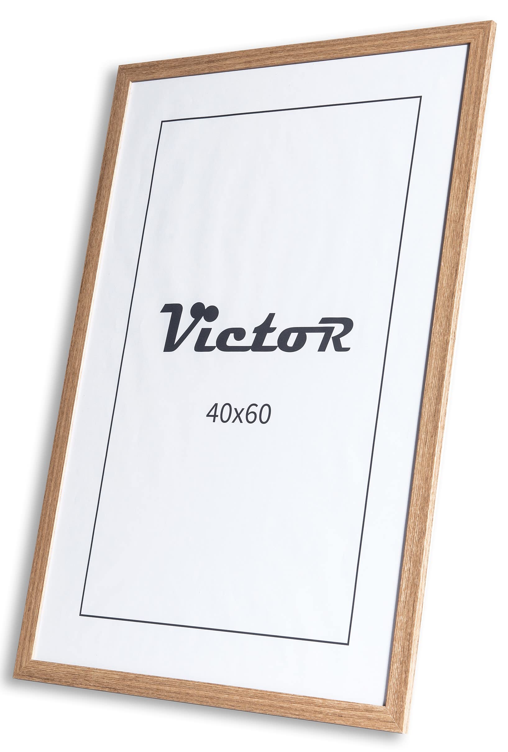 Victor Dix cadre photo beige bois 40x60 cm A2