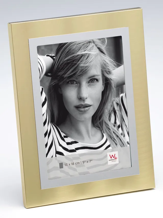 walther design Luan PY318C cadre portrait 13x18 champagne