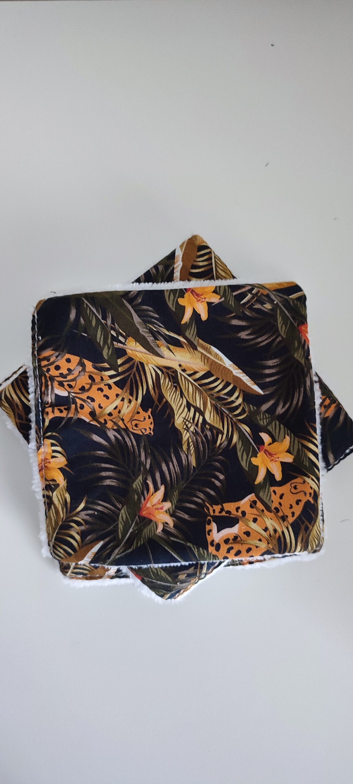Creat’Angel Lingettes démaquillantes safari lot 5 coton