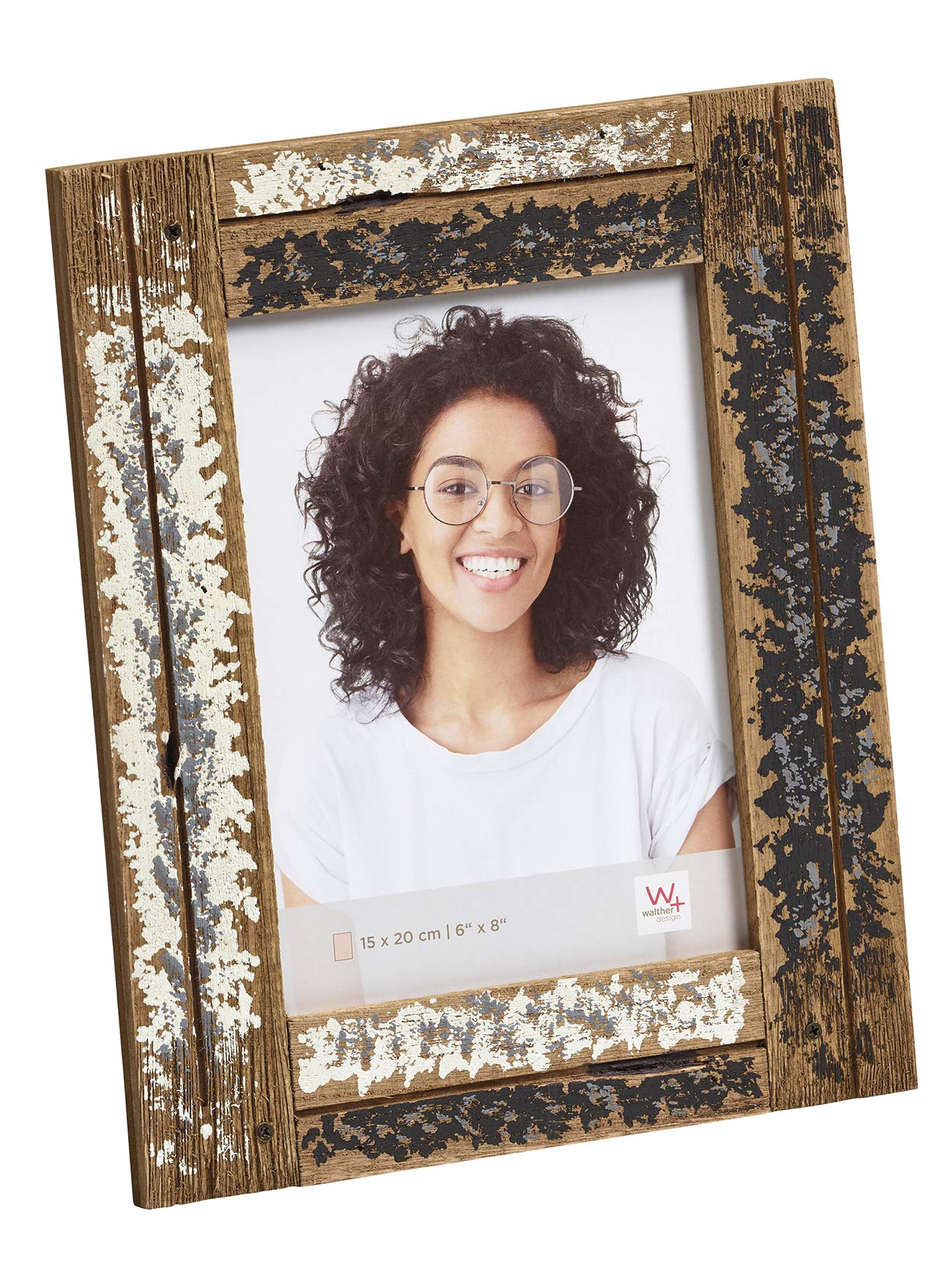 walther design Dupla YA015W cadre portrait 10x15 cm blanc
