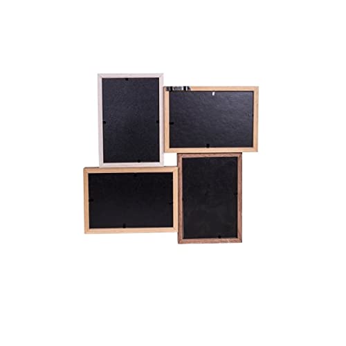 Ceanothe Scandi 34544 cadre photo multi 4 vues bois naturel