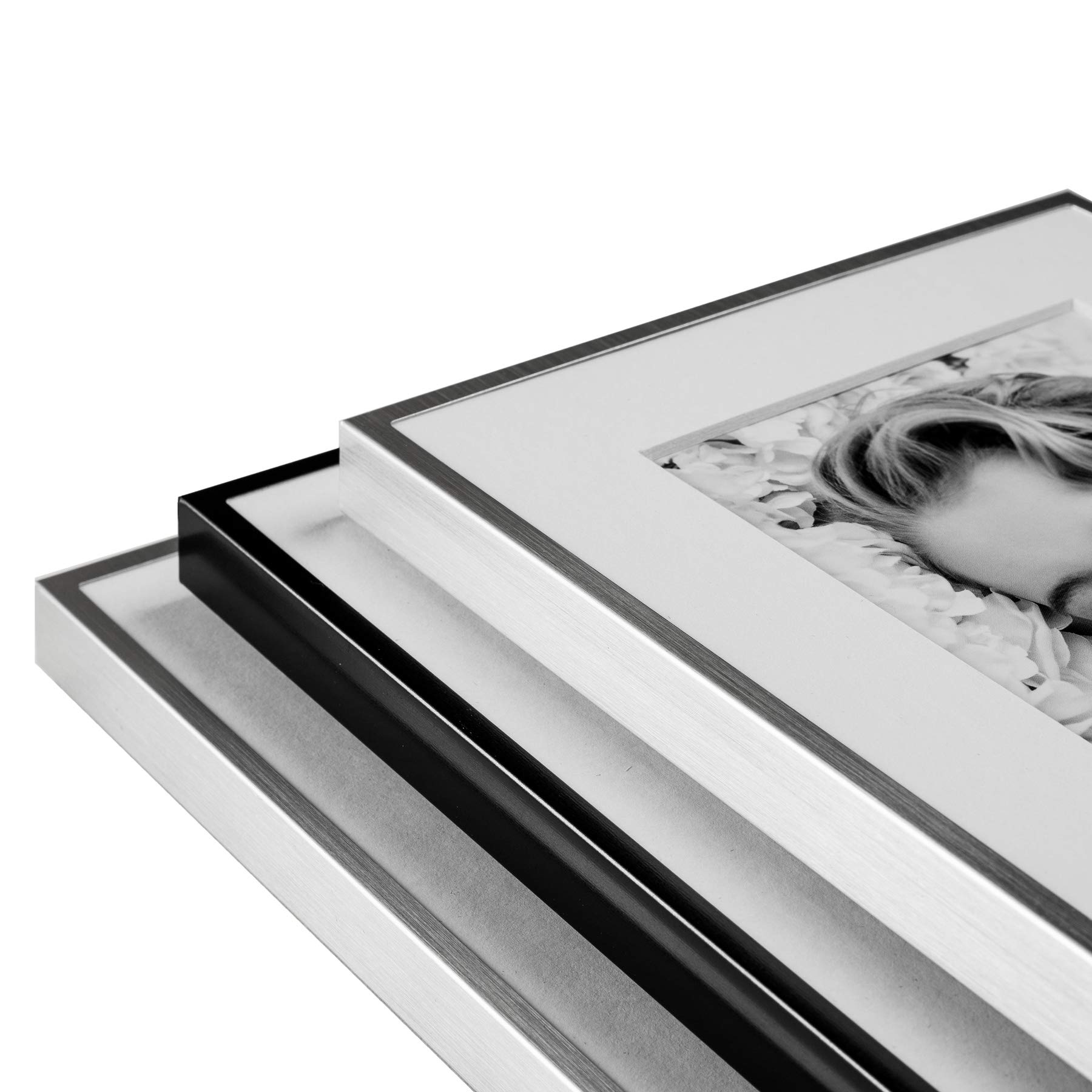 walther design Yuliya RN520S cadre photo 15x20 argent