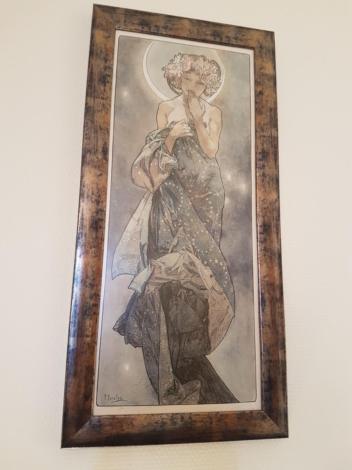 FRAMO 35mm cadre photo bois 53x73 cm argent mat