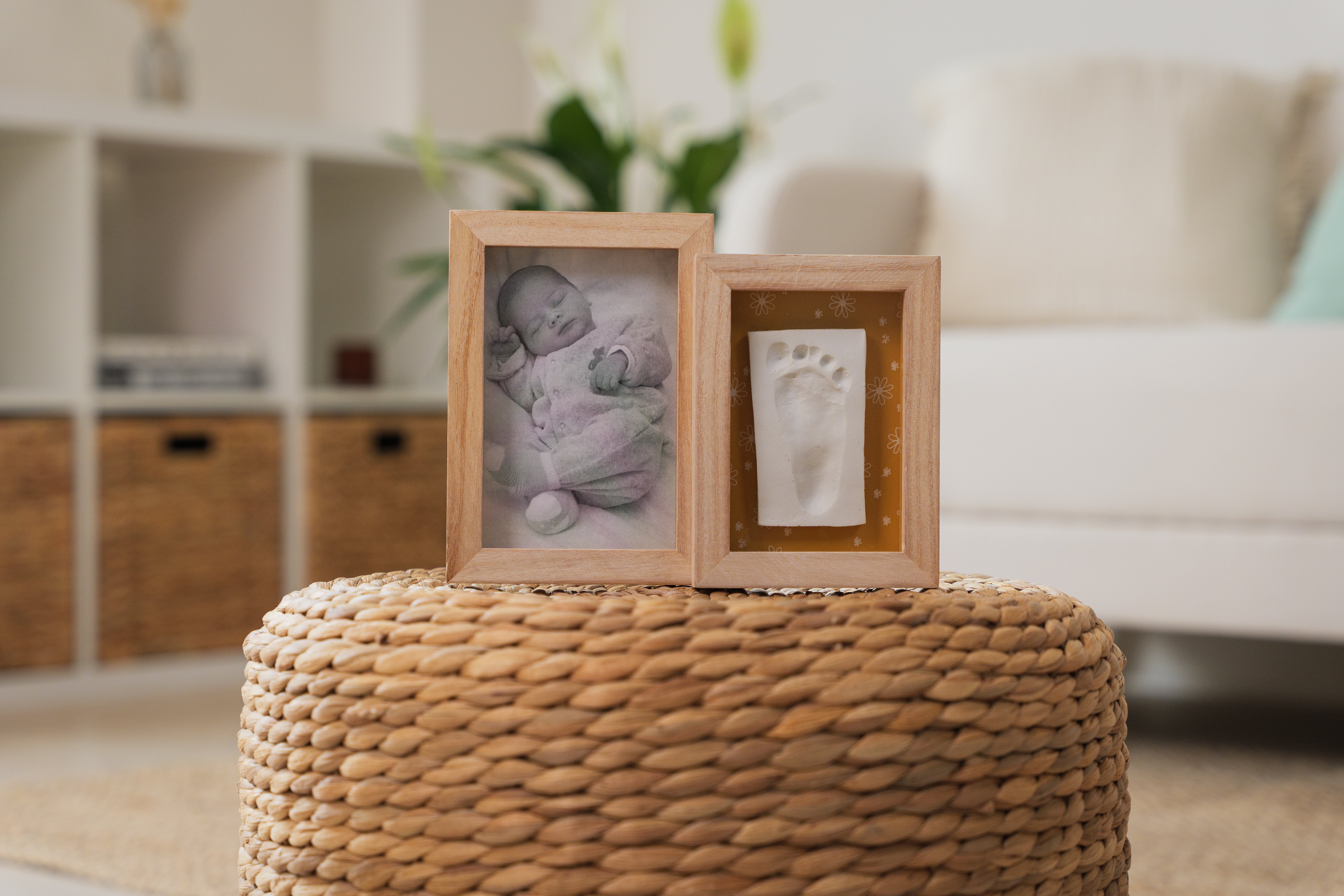 Petit Artichaut Duo Frame Daisy Ochre cadre photo ocre