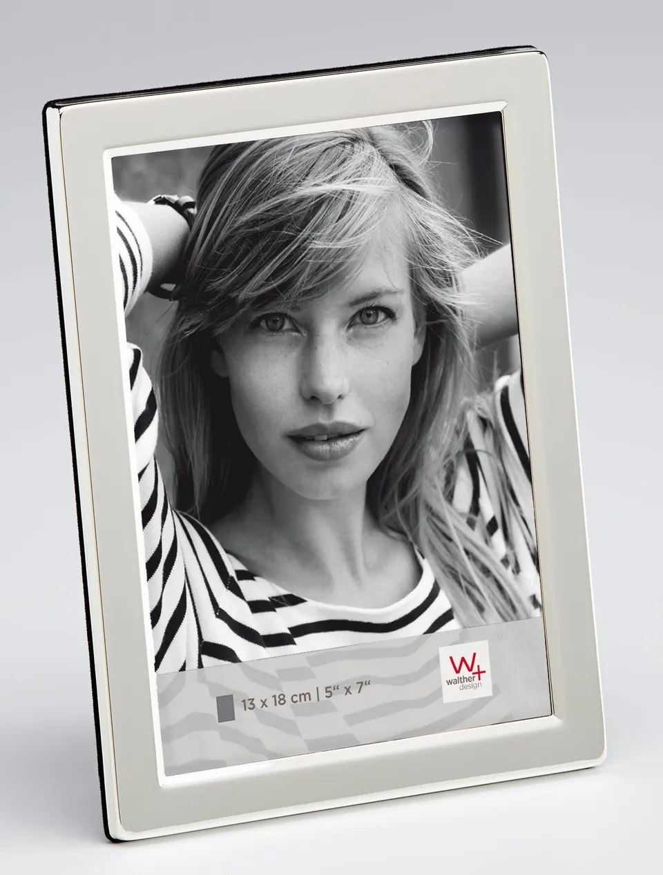 walther design Lola PO318S cadre photo argent 13x18 cm