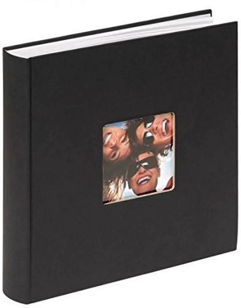 walther design Fun album photo 30x30 cm noir fenêtre