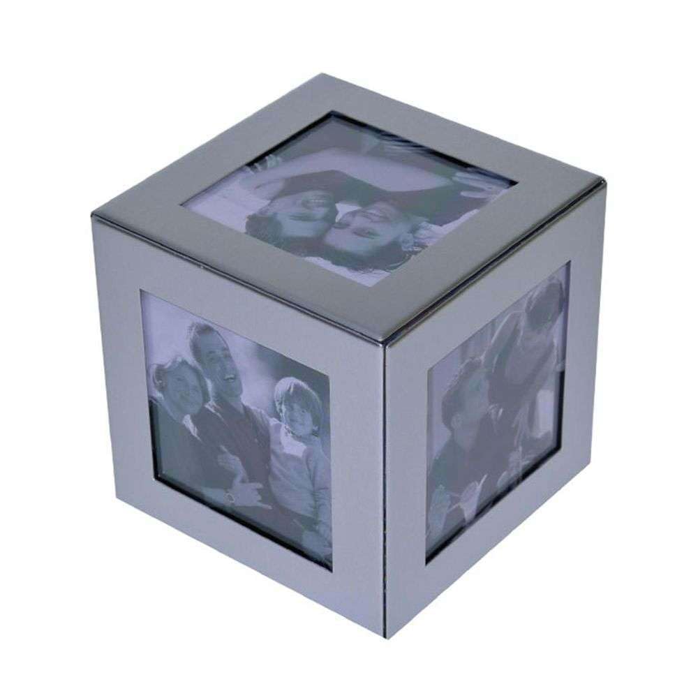 Walther Design Photo Cube MW100A cube photo acrylique 8,5x8,5 cm