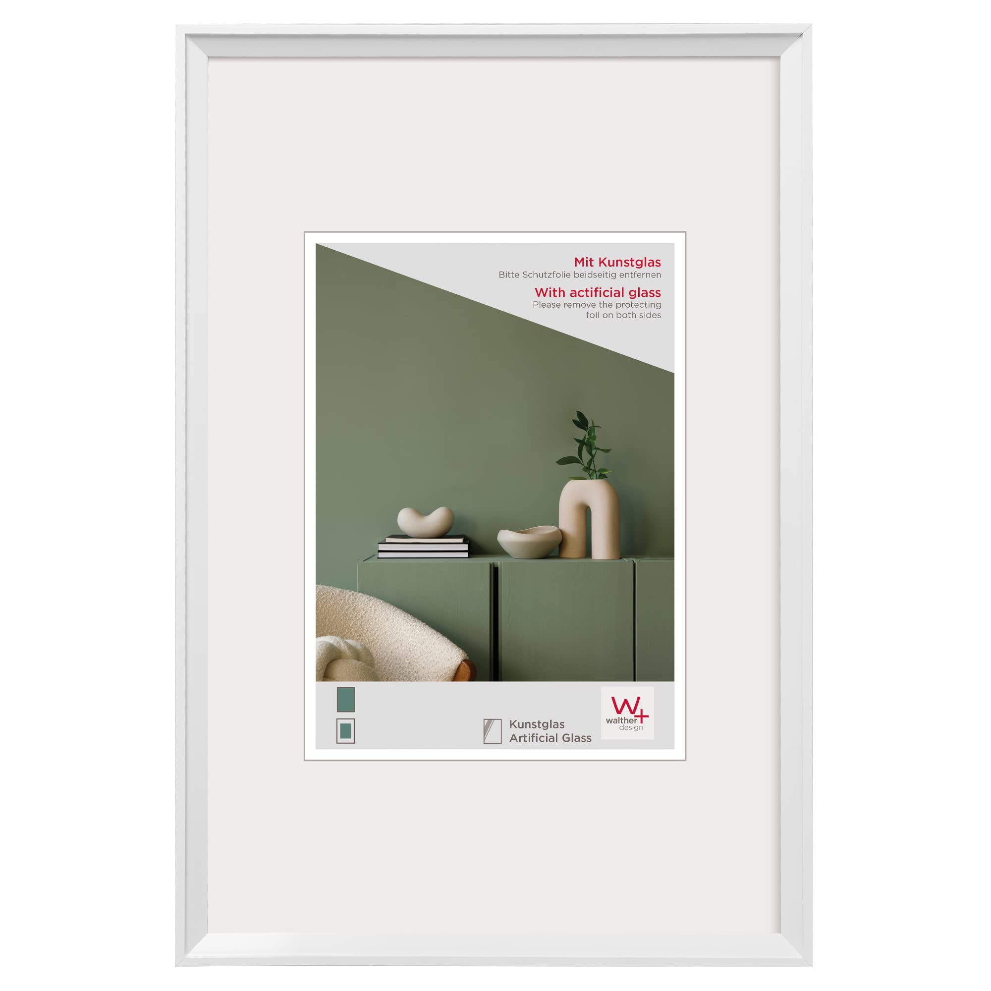 walther design Desire DEX460B cadre photo noir 40x60 cm