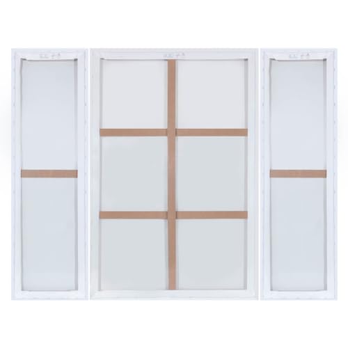 Ceanothe Femme vers l'avenir triptyque toile 125x97 cm mat