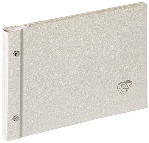 Walther Design Sinfonia SBL-212 album photo mariage blanc 26,5x19 cm