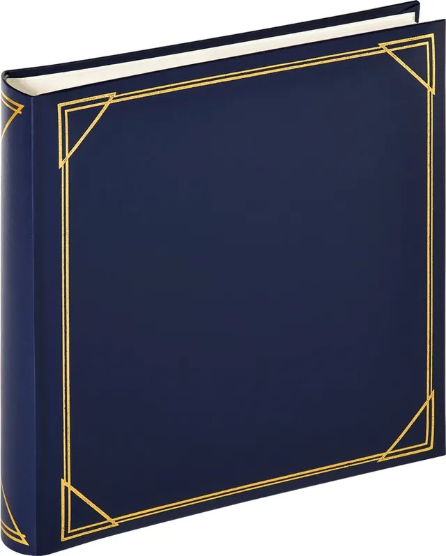 walther design Standard MX-200-L album photo bleu 30 x 30 cm cuir