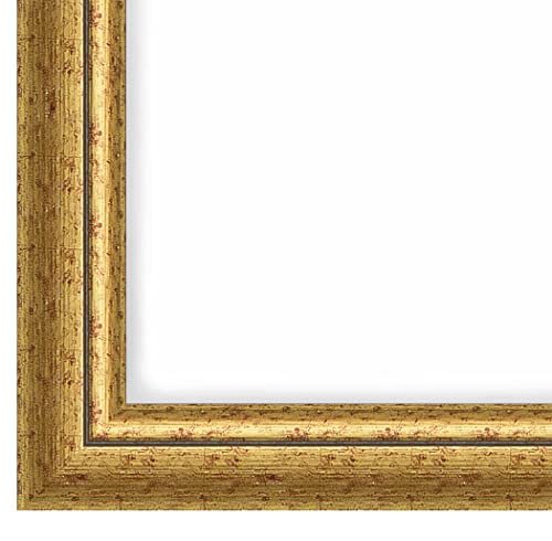 FRAMO N°059 cadre photo 80x100 cm bordeaux or baroque