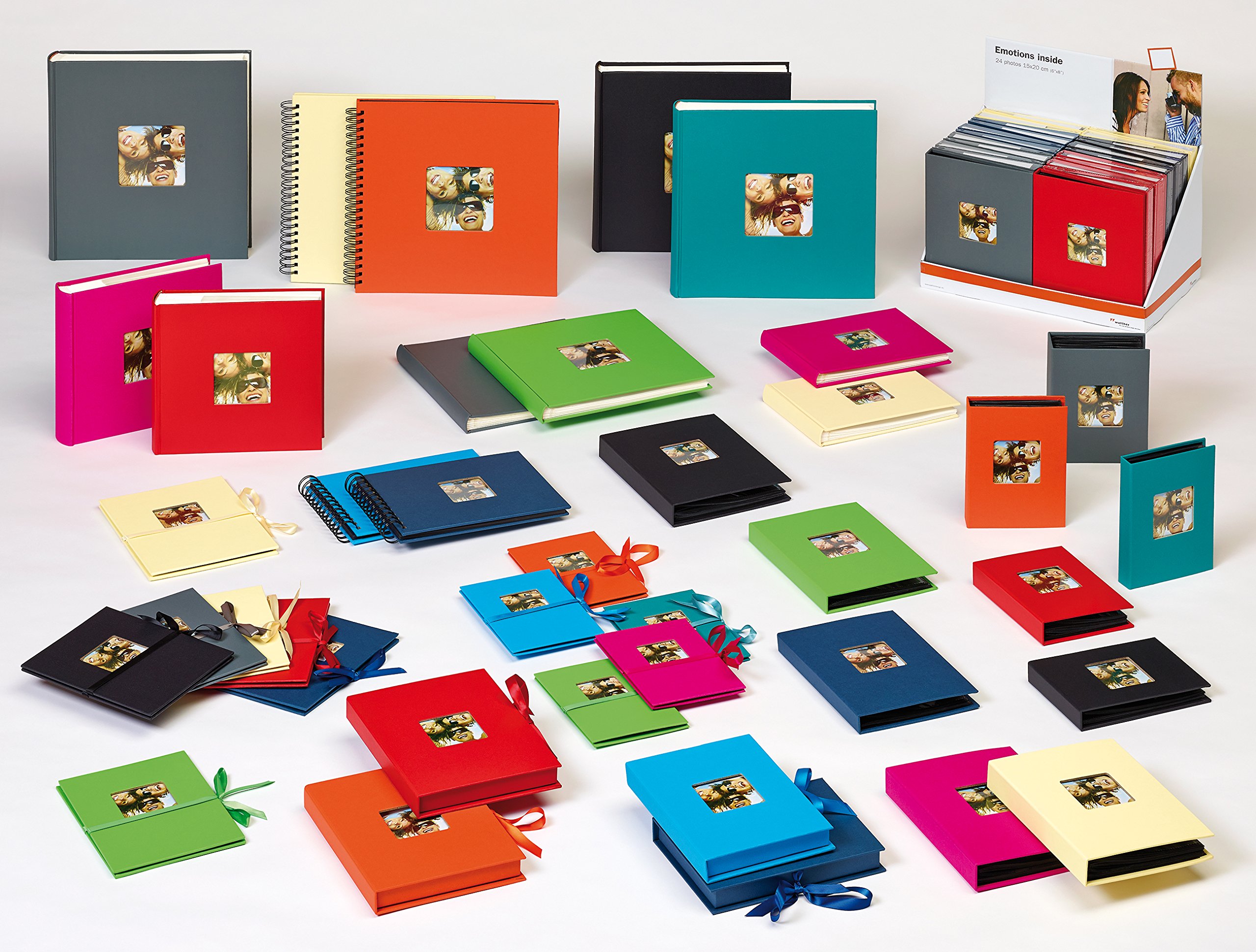 walther design Fun album photo 30x30 cm noir fenêtre