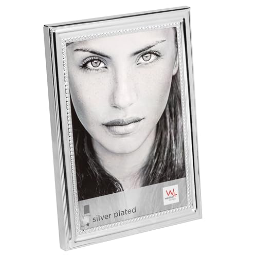 walther design Elodie BM318S cadre photo argenté 13x18 cm