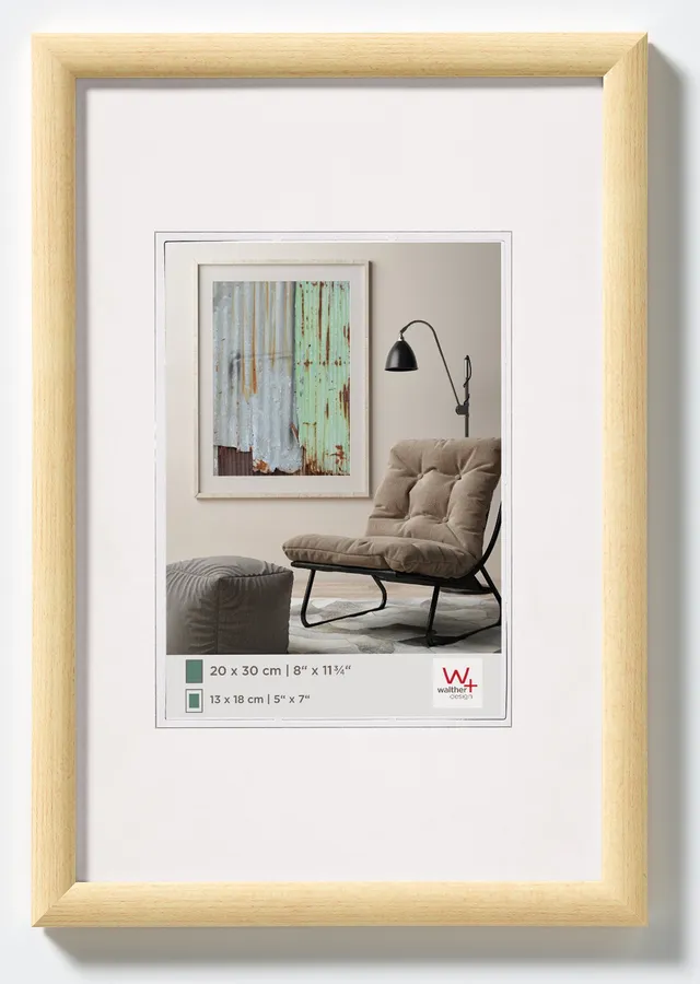 walther design Talk cadre photo 18x24 cm naturel clair