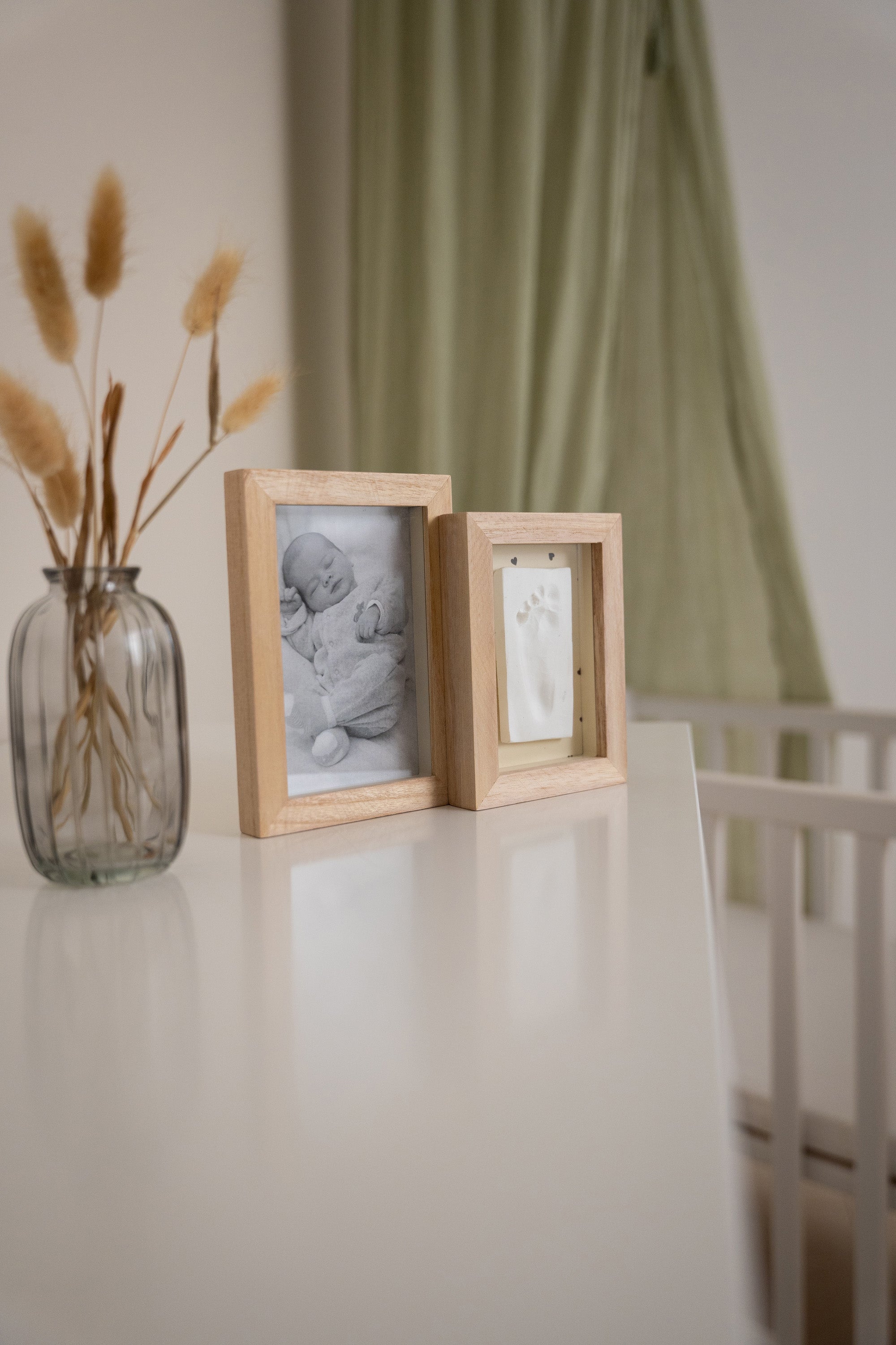 Petit Artichaut Duo Frame Pretty Hearts cadre photo beige