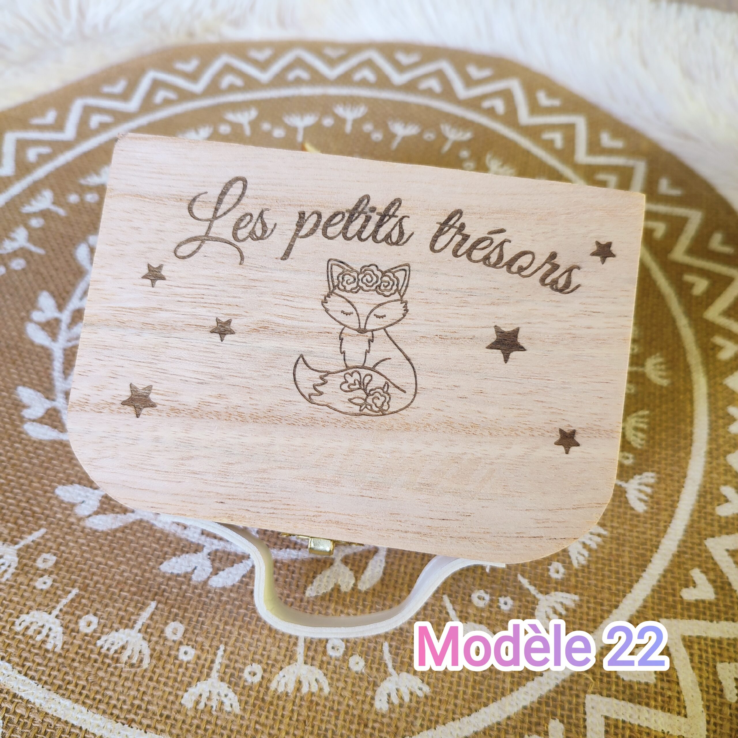 Creat’Angel Petite valise enfant prénom 13,5 cm gravée