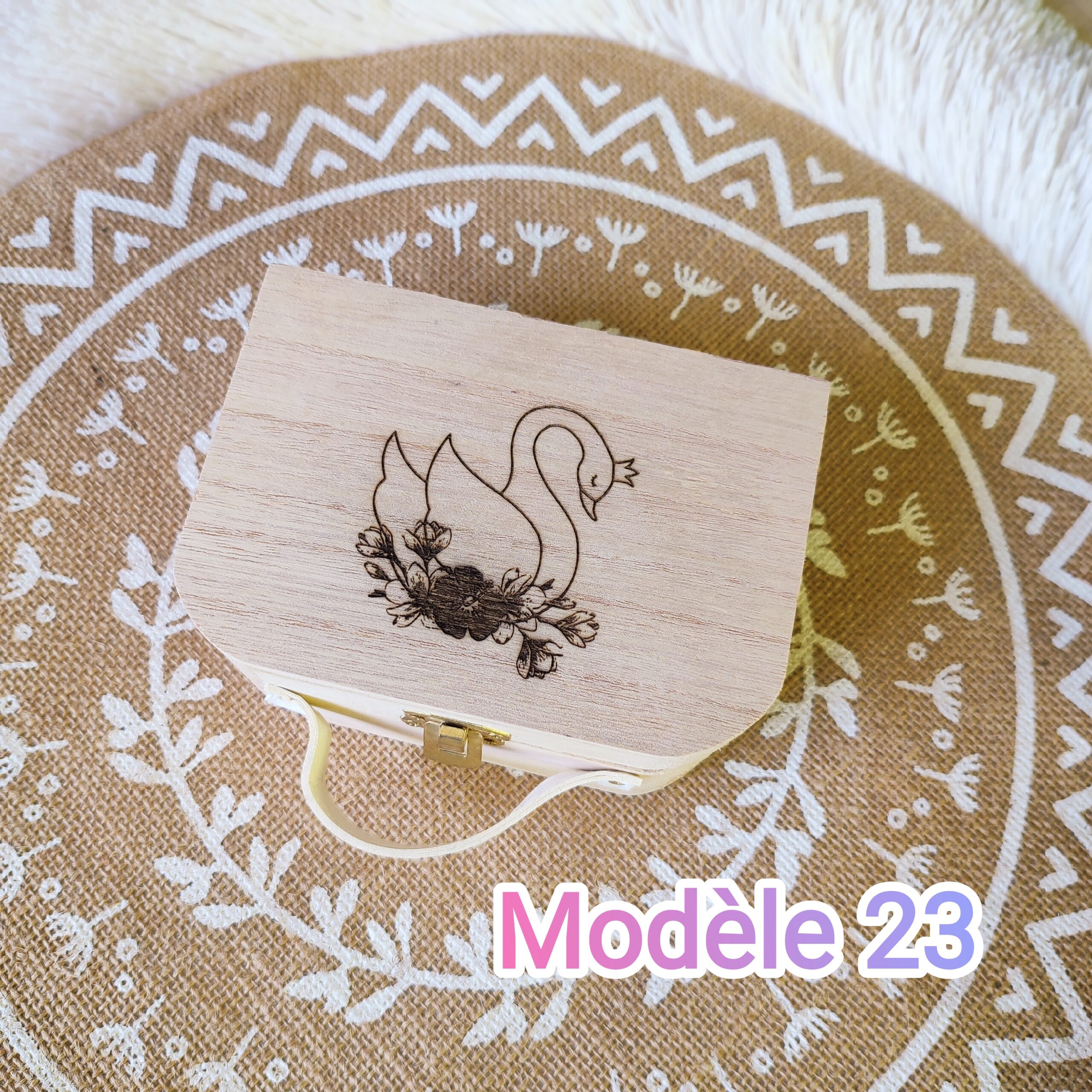 Creat’Angel Petite valise enfant prénom 13,5 cm gravée