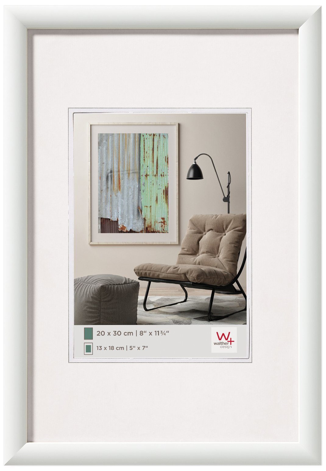 walther design Talk cadre photo 18x24 cm naturel clair