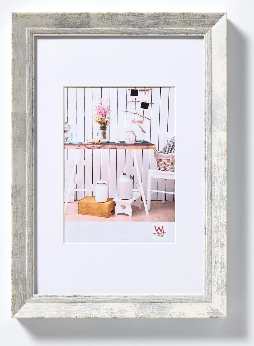 walther design Chalet EL030W cadre photo 20x30 cm blanc passe-partout
