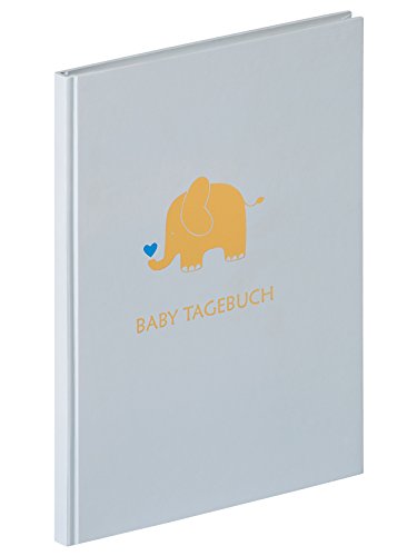 walther design Baby Animal TB-148-L journal bébé 20x28 cm bleu