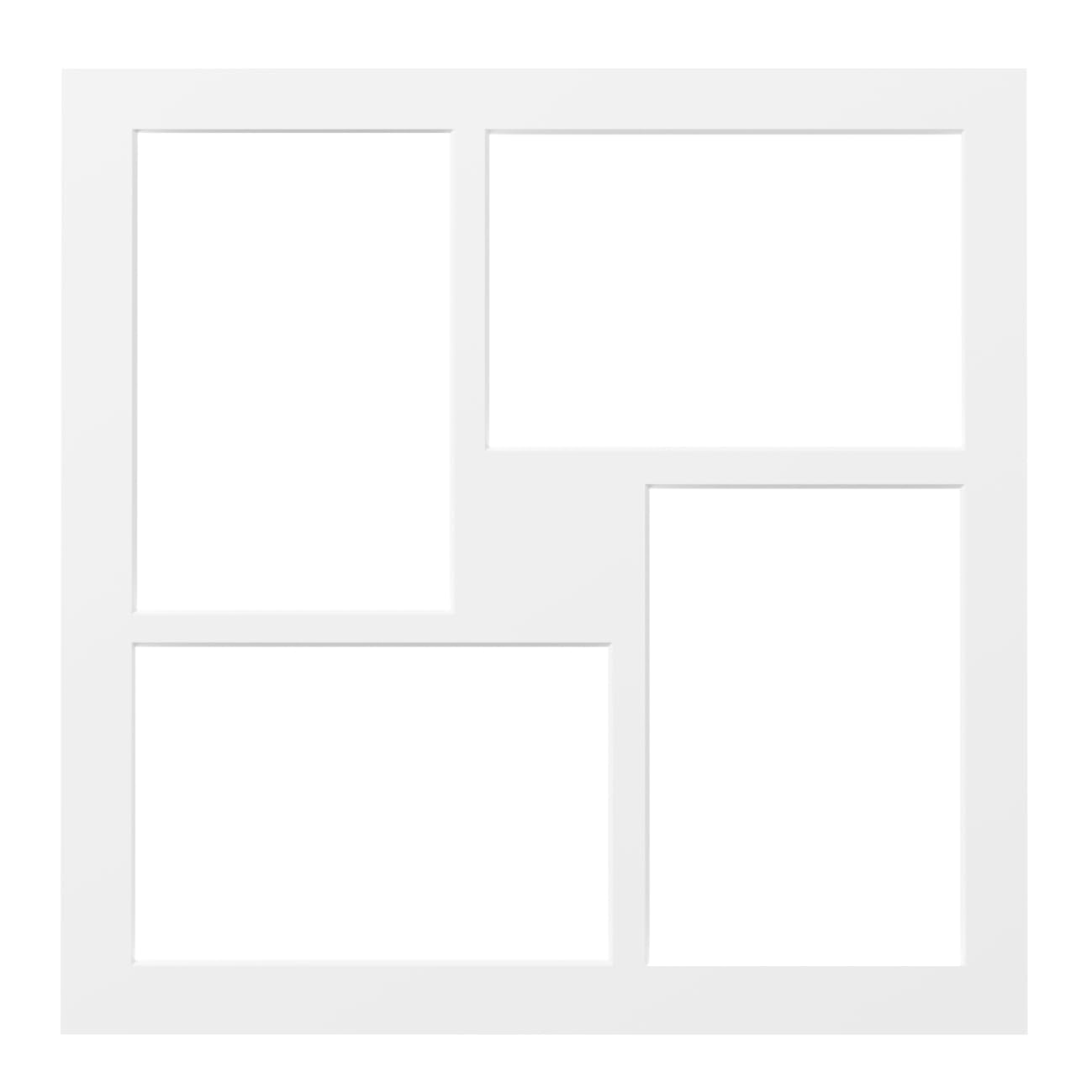 walther design PA433B passe-partout 30x30 cm noir 4x10x15